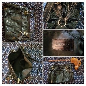 Marino Orlandi Extra large Italian leather Tote